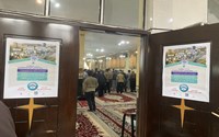 پخش تراکت و نصب پوستر در نماز جمعه اهل تسنن